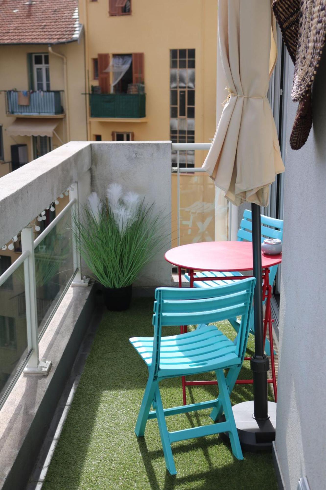 Charmant Studio Climatise Avec Terrasse Ensoleillee Nice Exterior photo